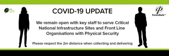 CLD Fencing Systems launches the COVID-19 Rapid Response Physical Security Team
